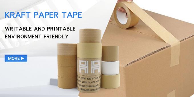 Kraft de cinta de papel para el lacre del cartón