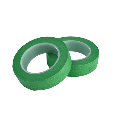 Cinta adhesiva verde de goma sin residuo del solo lado del precio al por mayor