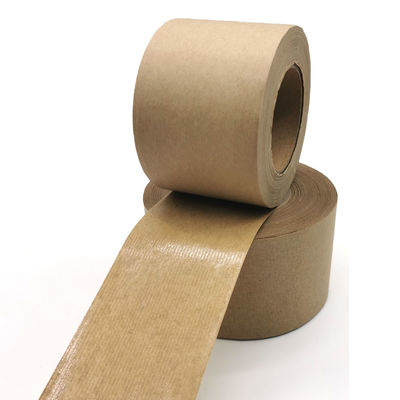 El agua biodegradable activó el almidón Brown adhesivo Kraft de cinta de papel