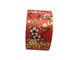 Hoja de oro decorativa de encargo del paquete de la caja de regalo Washi de cinta de papel para la Navidad