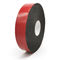 Altos conductos echados a un lado dobles del alambre de EVA Foam Tape For Fixing de la adherencia de la prenda impermeable roja