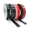 Altos conductos echados a un lado dobles del alambre de EVA Foam Tape For Fixing de la adherencia de la prenda impermeable roja