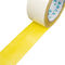Prenda impermeable amarilla modificada para requisitos particulares echada a un lado doble para la cinta de fijación de las bandas de borde de la alfombra