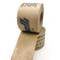 Sola impresión echada a un lado Kraft programable de cinta de papel para el lacre del cartón