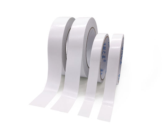 Cinta de revestimiento doble adhesiva de acrílico del tejido/cinta del empalme del vuelo para la producción de papel