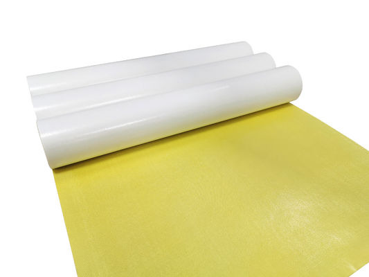 Cinta adhesiva echada a un lado doble del montaje de la placa del derretimiento caliente amarillo