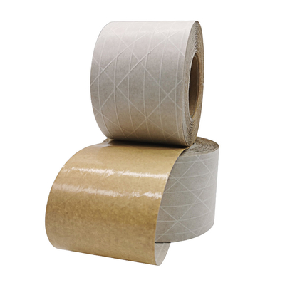 Protección del medio ambiente blanca Kraft del solo lado de cinta de papel