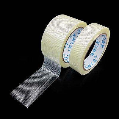 Cinta de filamento ancho para sellado de cajas de cartón – Rollo de 100 m, resistente a la intemperie, soporte para cargas pesadas
