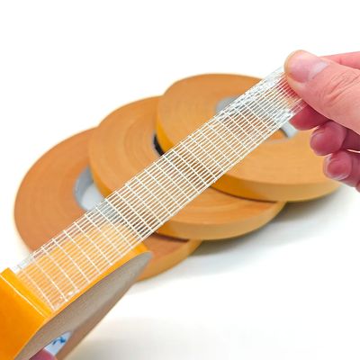 Prevención de grietas hecha fácil cinta de fibra de vidrio de costura reforzada tamaño de malla personalizable