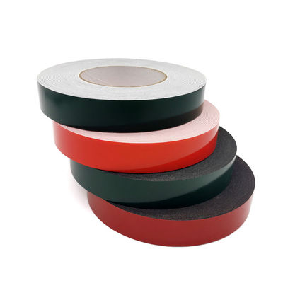 Solución de sellado cinta de espuma de polietileno PE en color rojo o negro para las necesidades