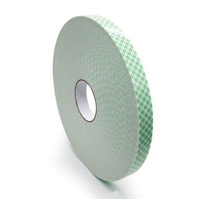 Cintas de espuma de PU doblemente recubiertas 1 mm Adesivo acrílico blanco 24 m