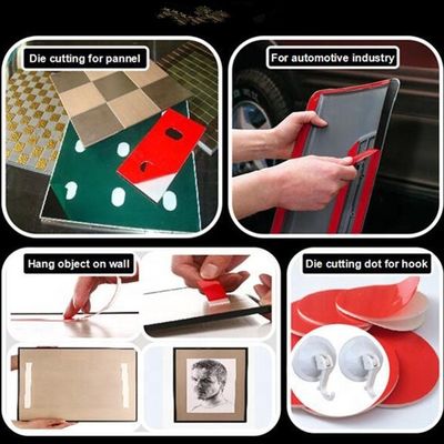 Cinta de espuma de PE de doble cara con adhesivo acrílico para automoción y construcción