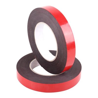 Pressure Sensitive Solvent Acrylic Adhesive PE Foam Tape 19mm Width 10m Length for Heavy Duty Bonding