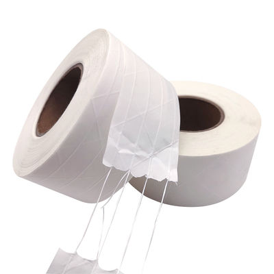 Lado adhesivo del derretimiento candente adaptable el solo imprimió Kraft de cinta de papel