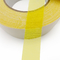La cinta echada a un lado doble impermeable amarilla de la alfombra, doble de 2 pulgadas echó a un lado derretimiento caliente de la cinta