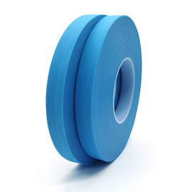 cinta azul del lacre de la costura del aire caliente de la tela no tejida de la prenda impermeable de los 20mm*200m para el traje protector