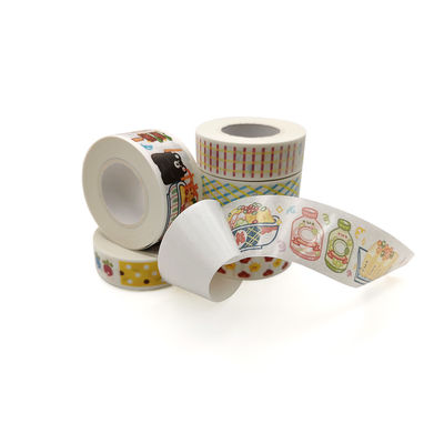 Uso personal de Lotus Washi Paper Tape For del nuevo modelo colorido