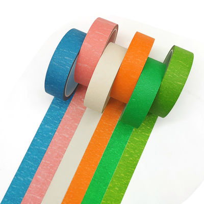 Rasgue a mano el arte colorido Art Paper Trim Masking Tape para el espray de la decoración