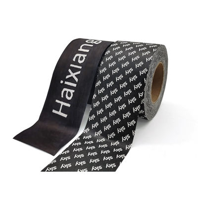 Eco imprimible negro Kraft amistoso de cinta de papel para el lacre de la caja