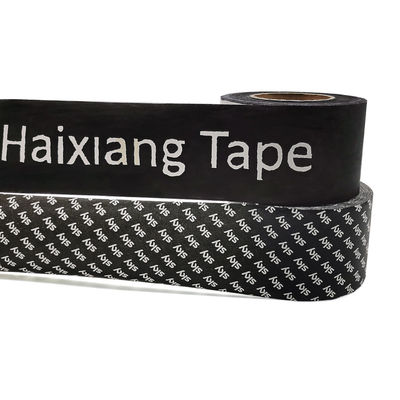 Protección del medio ambiente solo Kraft de impresión negro echado a un lado material de cinta de papel