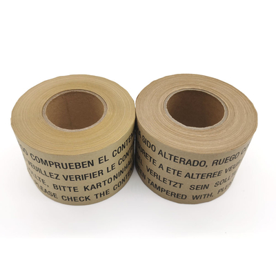 Kraft programable Flatback de cinta de papel para escribir y las marcas en las cajas reutilizadas