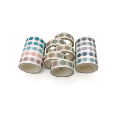 La cinta de Washi de 1 pulgada cortó el embalaje de Washi de cinta de papel