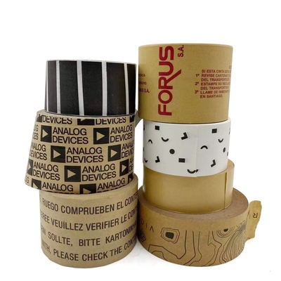Fábrica Kraft de encargo directo de cinta de papel para el lacre del cartón